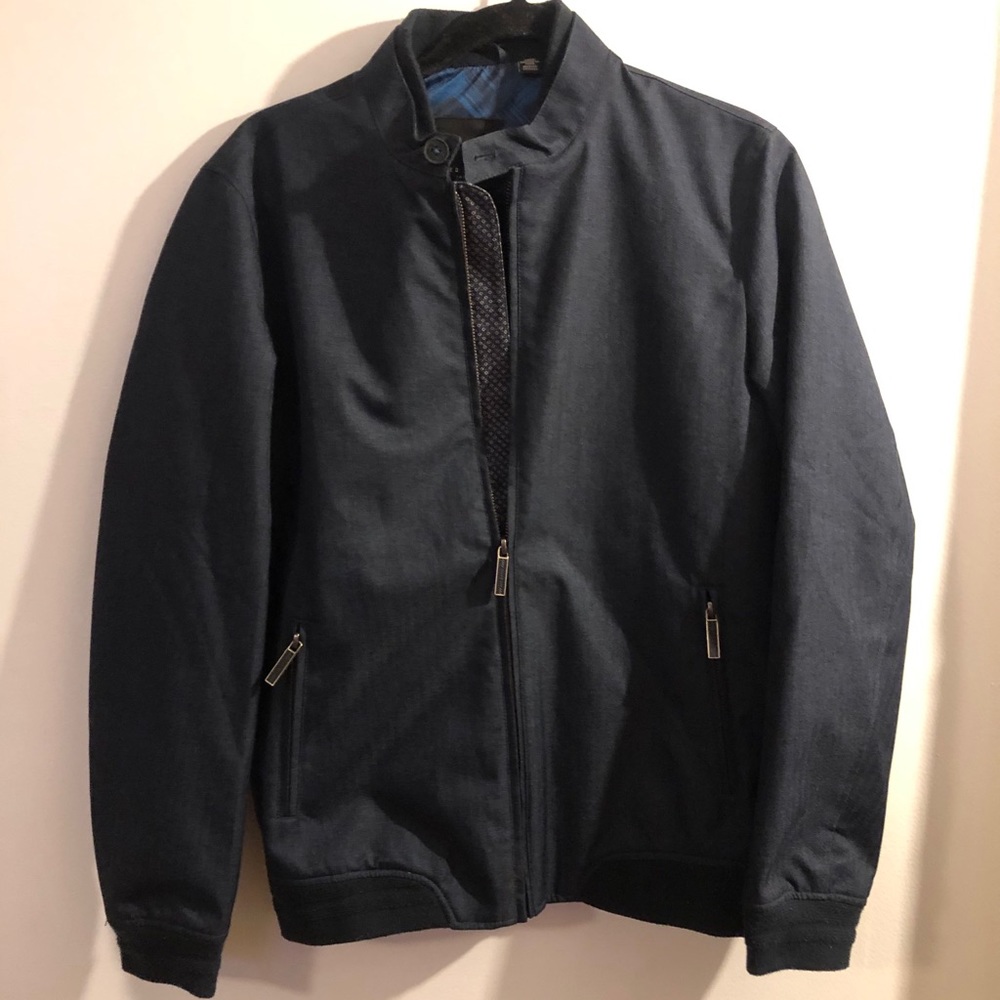 Ted Baker Men’s Navy Rain Jacket “Apollo”